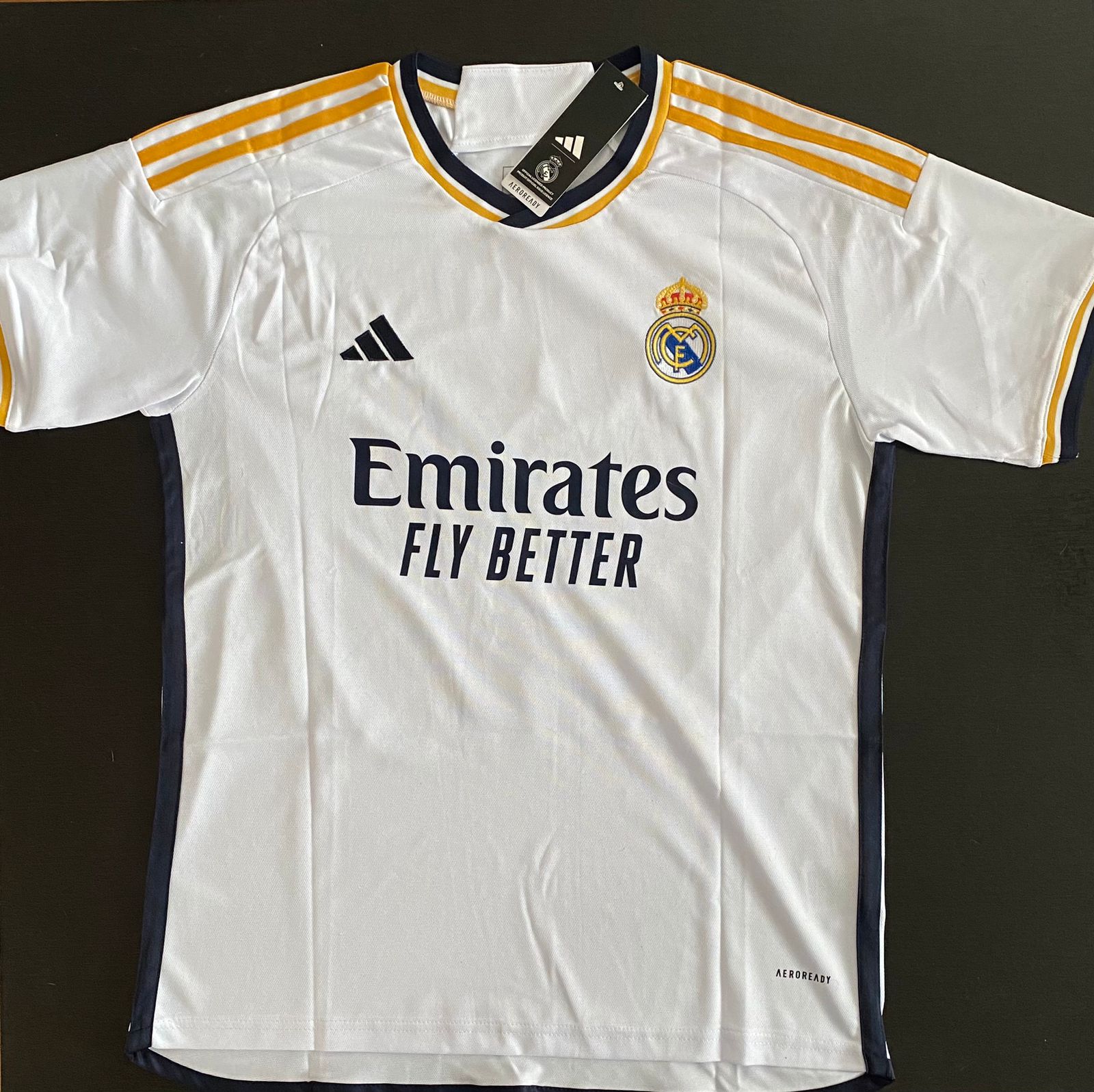 Increible! Jersey Real Madrid 2023/2024 Blanco Local Cristiano Ronaldo CR7 Talla L