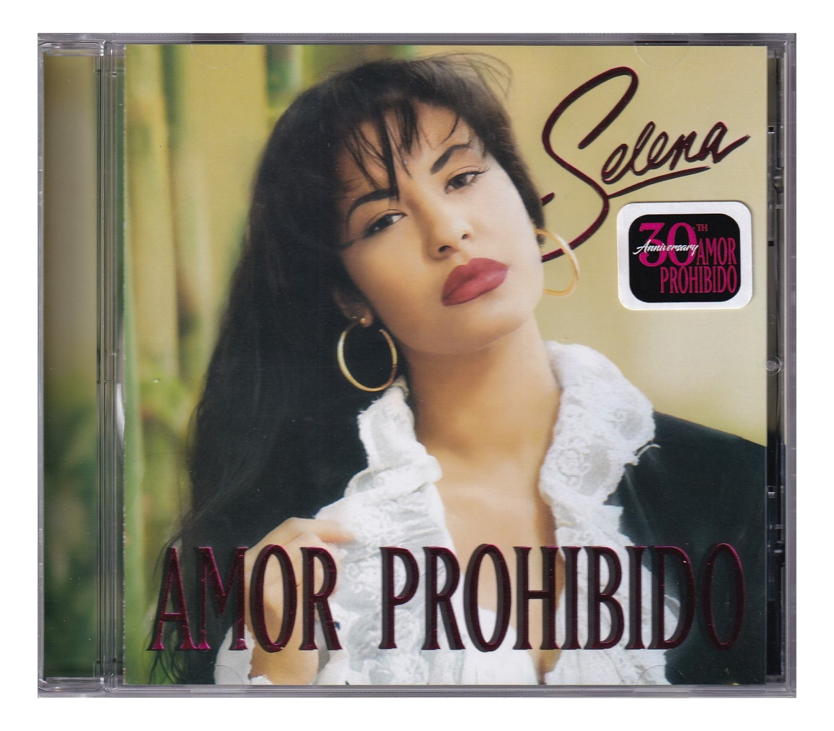 Selena Amor Prohibido 30th Anniversary Disco Cd