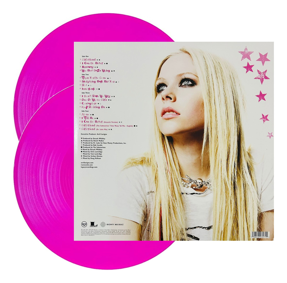 Avril Lavigne The Best Damn Thing Rosa Pink 2 Lp Vinyl