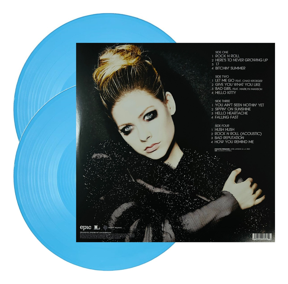 Avril Lavigne Azul Blue 2 Lp Vinyl