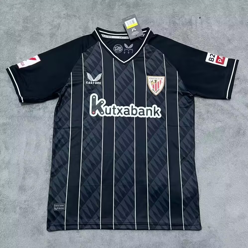 Increible! Jersey Athletic Atlético Bilbao 2024 Portero Arquero Negro Talla M