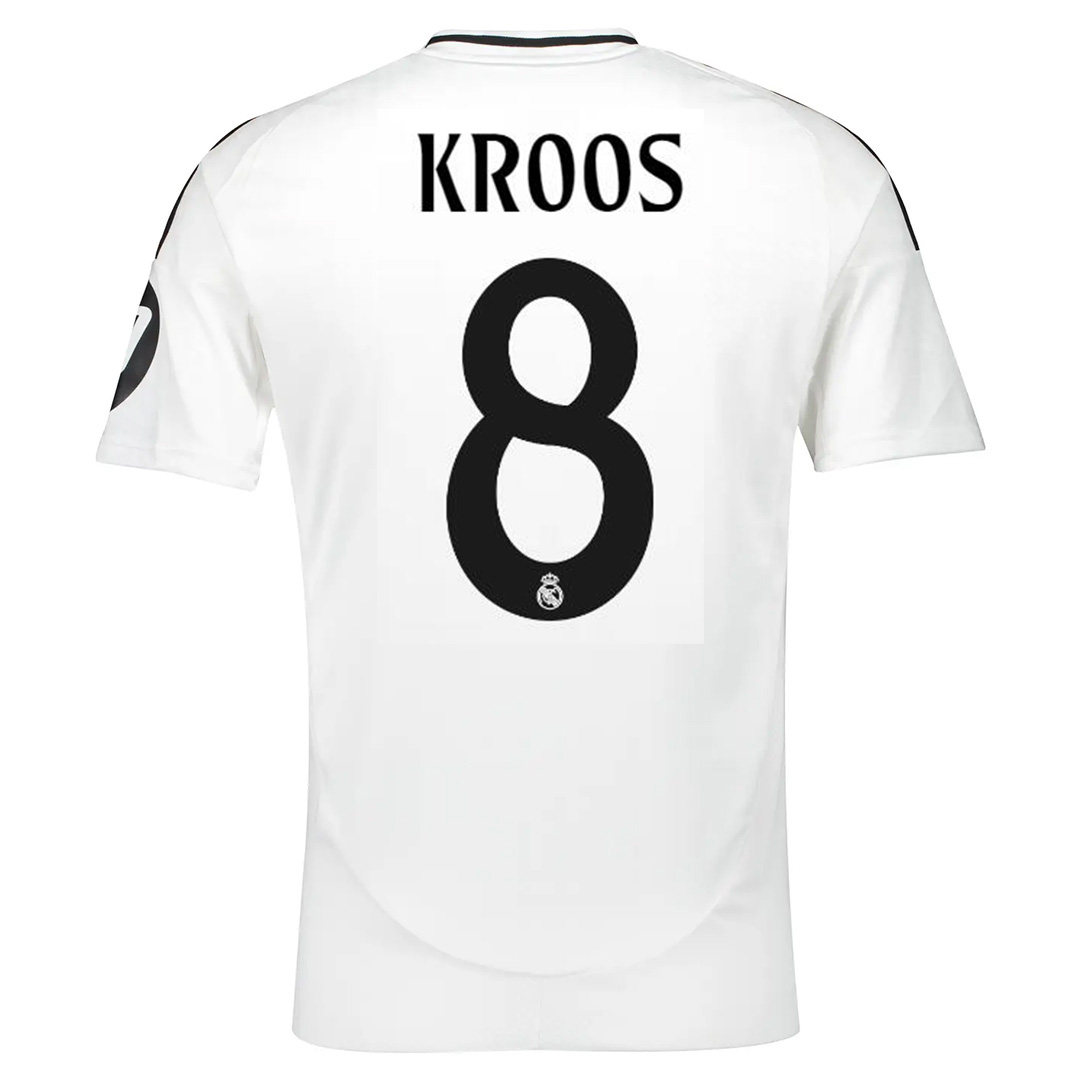 Nuevo! Jersey Real Madrid 2024/2025 Titular Blanca Local Toni Kroos 8  Talla M