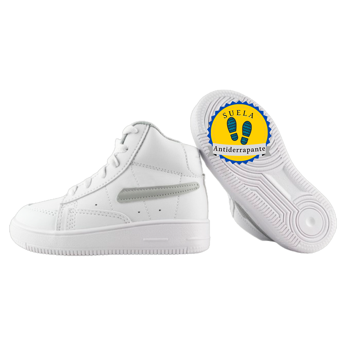Tenis Niño Escolar 100% Piel Arco Ortopédico Cómodo 512-bg