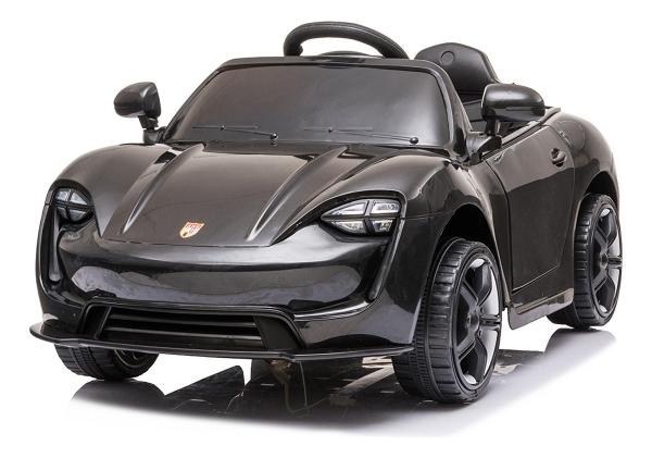 Carro Eléctrico Infantil Aeiou Porsche Con Control 12v Negro