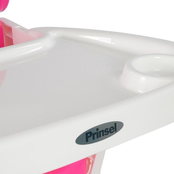 Silla Periquera Bebe Prinsel Dinner Reforzada Rosa