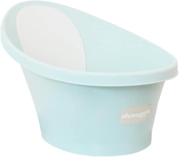 Bañera Tina Shnuggle Con Tapon 0-12m Aqua
