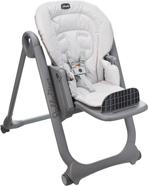Silla Periquera Bebé Chicco Polly2start Reclinable Pebble