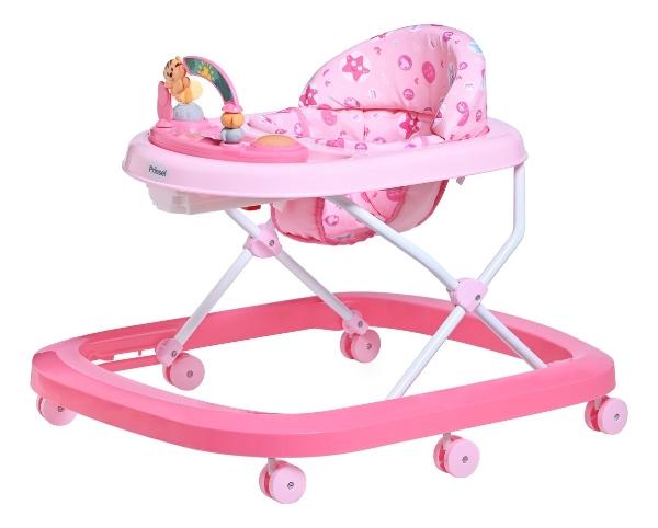 Andadera Prinsel Speedy Plegable Y Musical Rosa