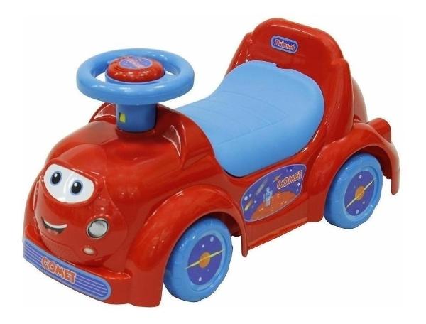 Carrito Montable Bebe Prinsel Comet Cajuela Claxon Rojo