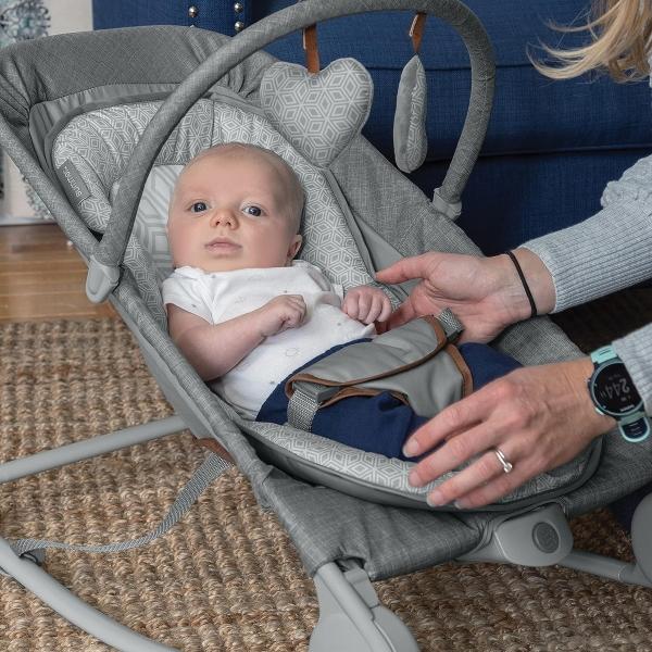 Cojin De Lactancia Boppy Pillow Gray cable stitches