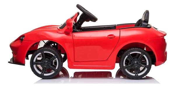Carro Eléctrico Infantil Aeiou Porsche Con Control 12v Rojo