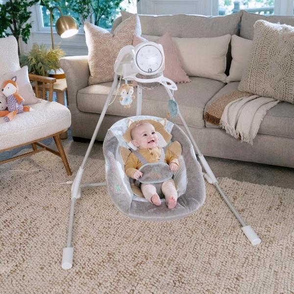 Columpio Para Bebé Ingenuity Inlighten Swing Mecedora Kitt