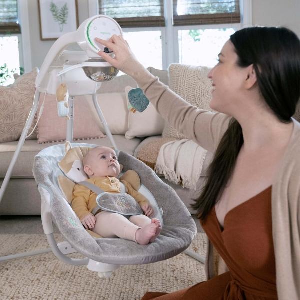 Columpio Para Bebé Ingenuity Inlighten Swing Mecedora Kitt