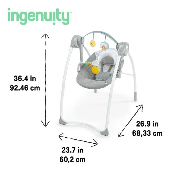 Columpio Para Bebé Ity Ingenuity Sun Valley Mileston Swing