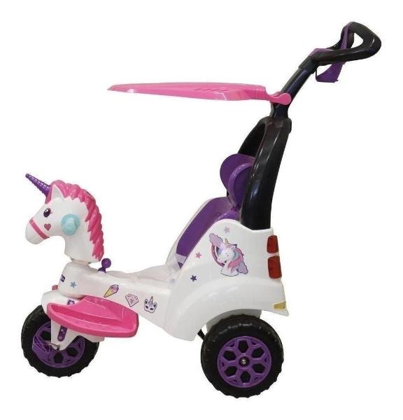Triciclo Push Car Prinsel Super Trike Unicornio En