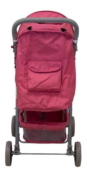 Carriola Prinsel Sevilla Reclinable Portabebe Rosa