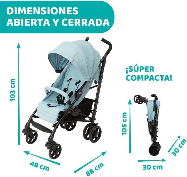 Carriola De Bastón Chicco Liteway 4 Ligera Hydra