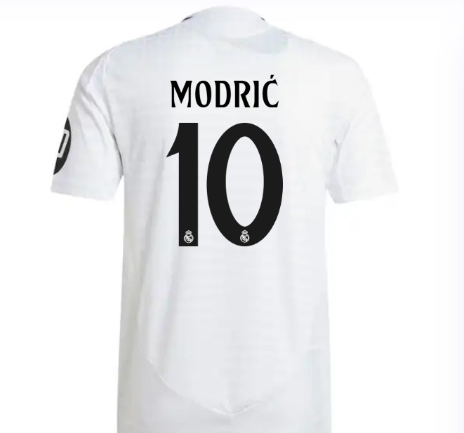Nuevo! Jersey Real Madrid 2024/2025 Titular Local Blanca Luka Modric 10 Talla XL