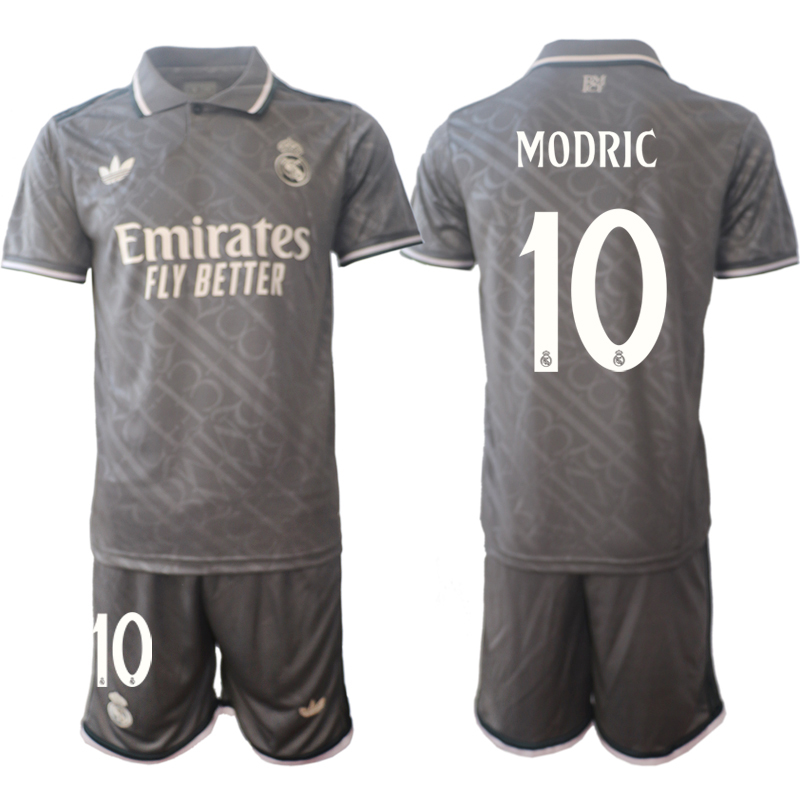 Nuevo! Jersey Real Madrid 2024/2025 Tercero 3ero Gris Luka Modric 10 Talla XL