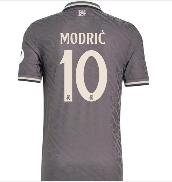 Nuevo! Jersey Real Madrid 2024/2025 Tercero 3ero Gris Luka Modric 10 Talla XL