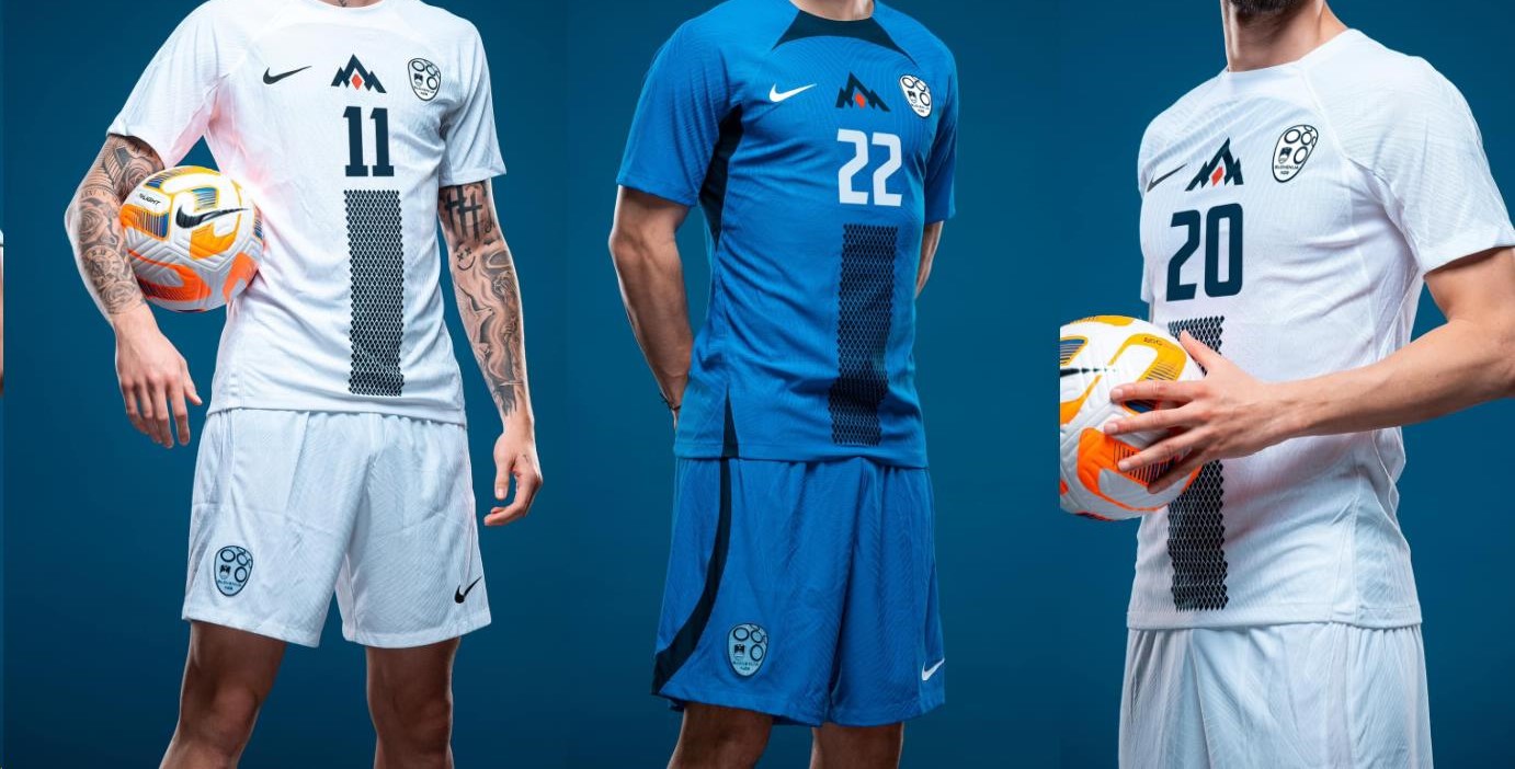 Nuevo! Jersey Eslovenia Eurocopa 2024/2025 Titular Local Azul Talla S 