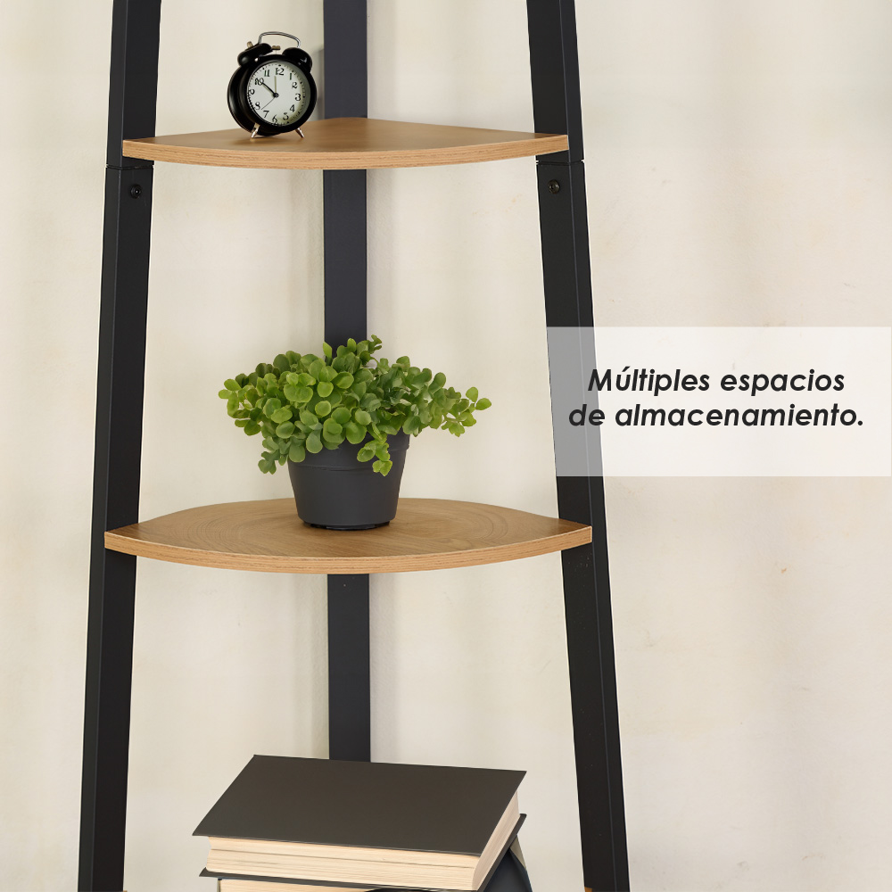Ilios Innova | Repisa Esquinero 5 Espacios, Minimalista, Maximiza El Uso De Tus Espacios