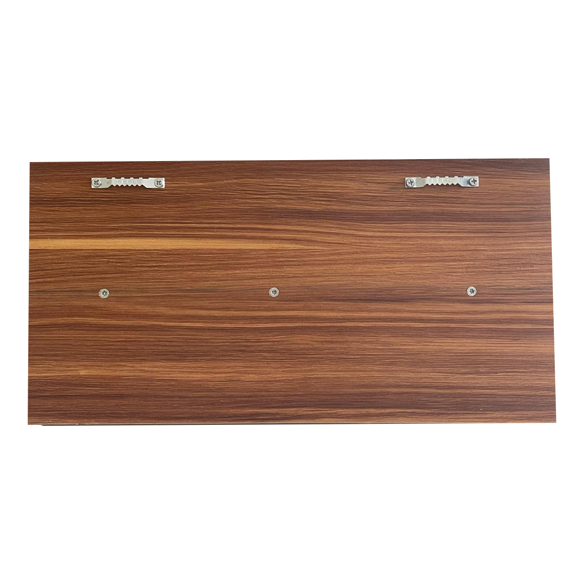 Portallaves De Pared Perchero Organizador Moderno Decoración Color Nogal