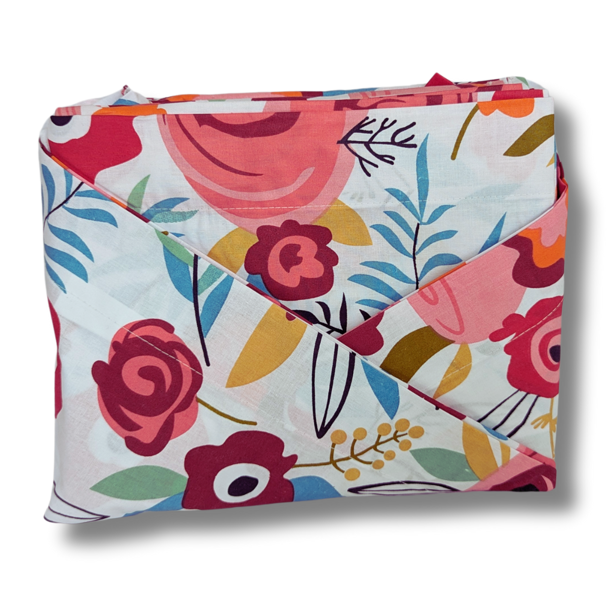 Juego de Sábanas Básica Algodón Percal 200 -Flora -Queen Size