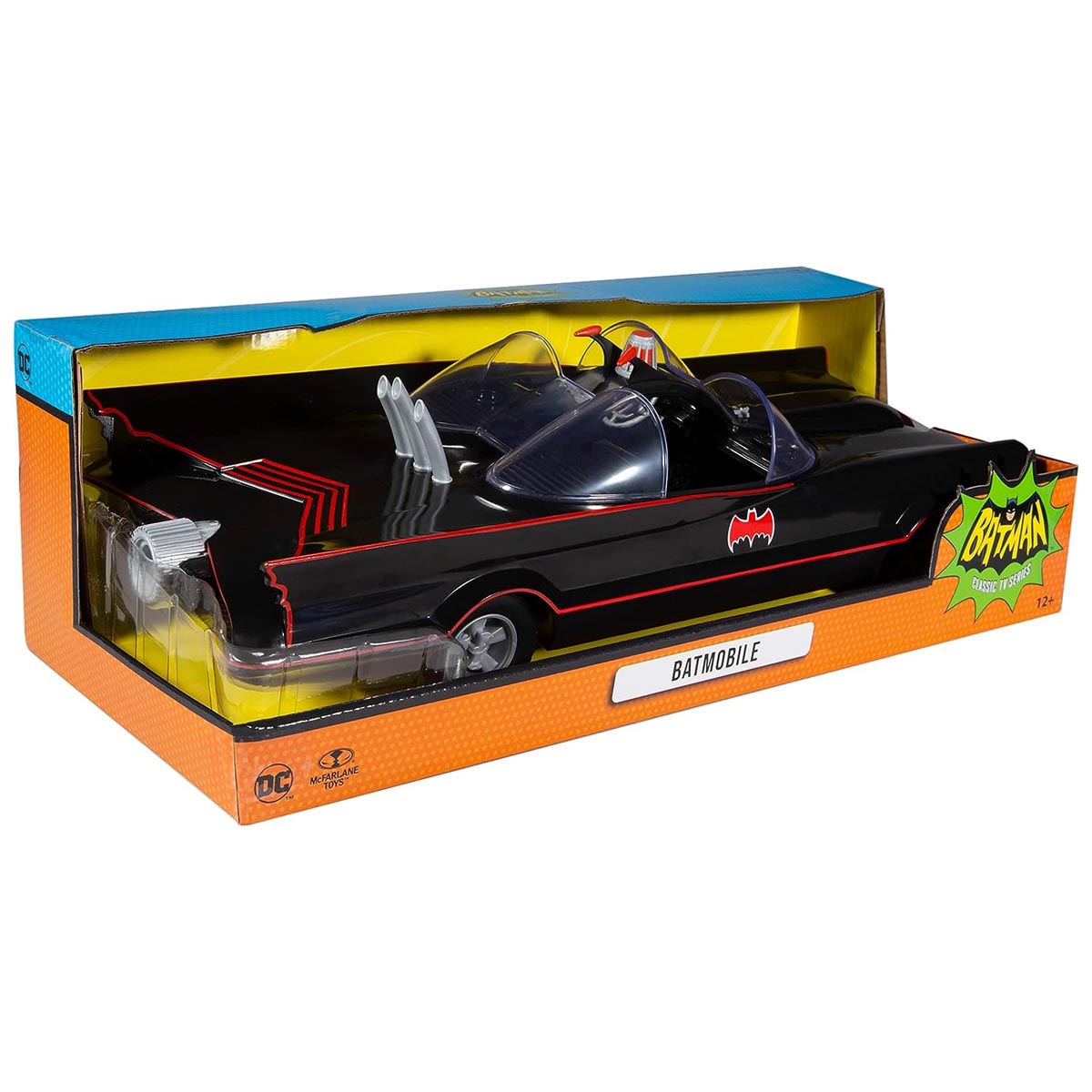 Carro McFarlane DC Batimovil Clásico Retro 