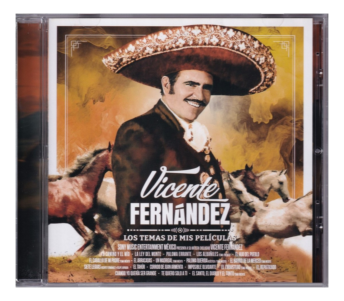 Vicente Fernandez Los Temas De Mis Peliculas Cd