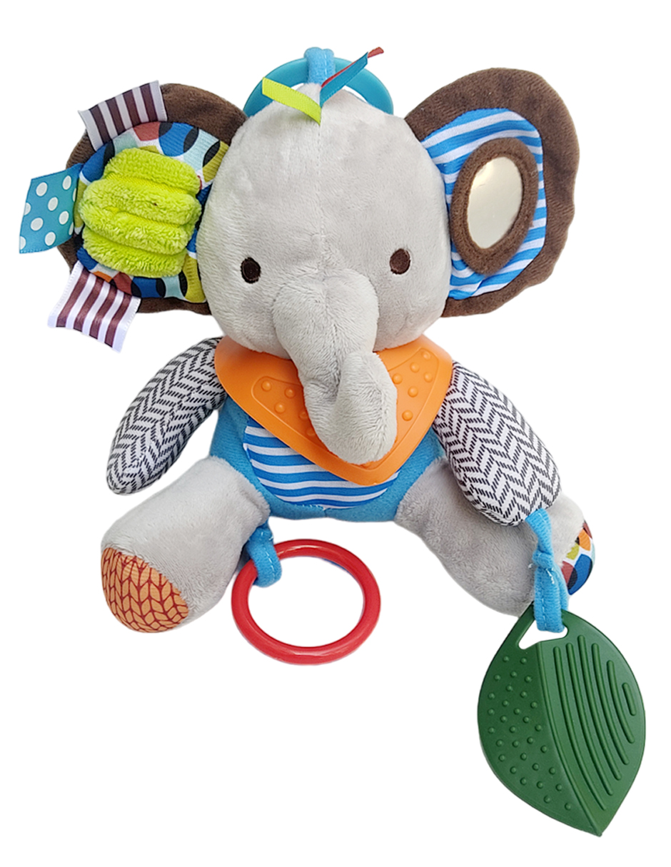 Juguete Didáctico para Bebé Peluche Mordedera Texturas