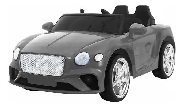 Carro Eléctrico Infantil Aeiou Bentley Con Control 12vv Plata