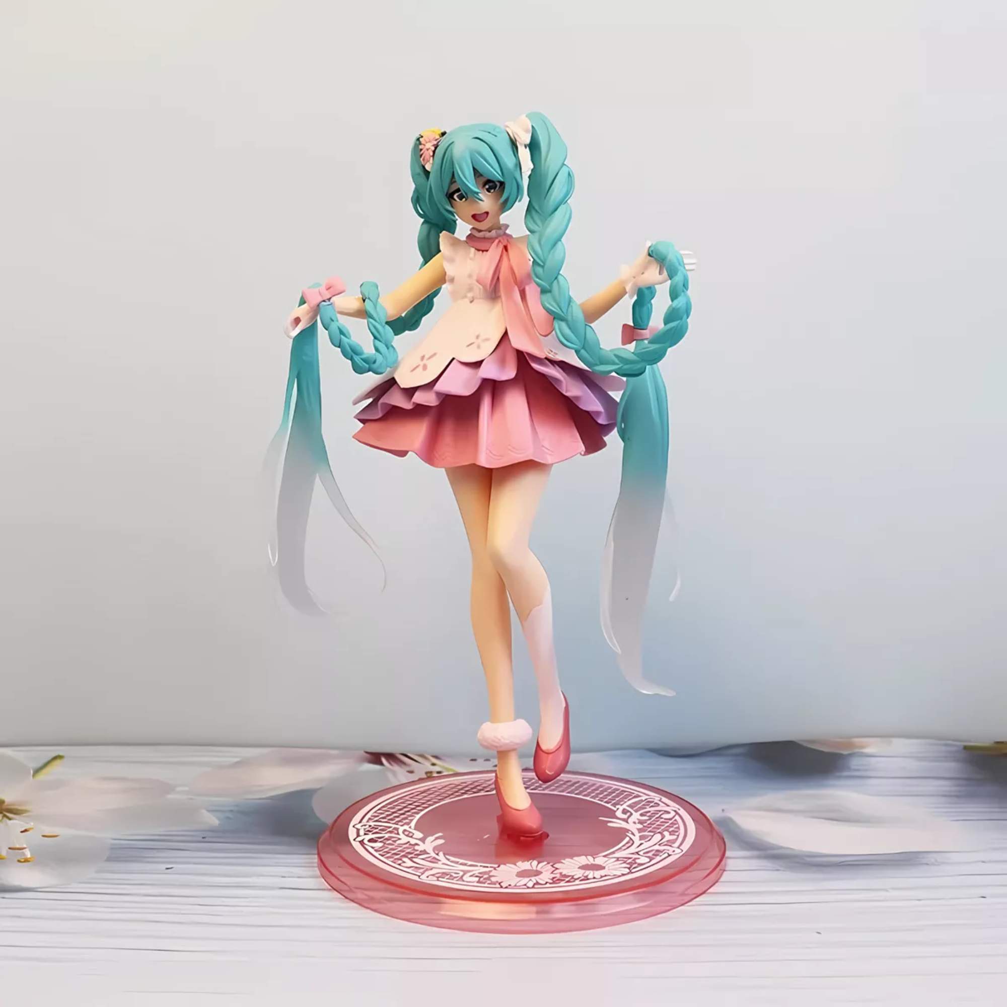 Figura Hatsune Miku Cereza Rosa Coleccion Sakura Anime