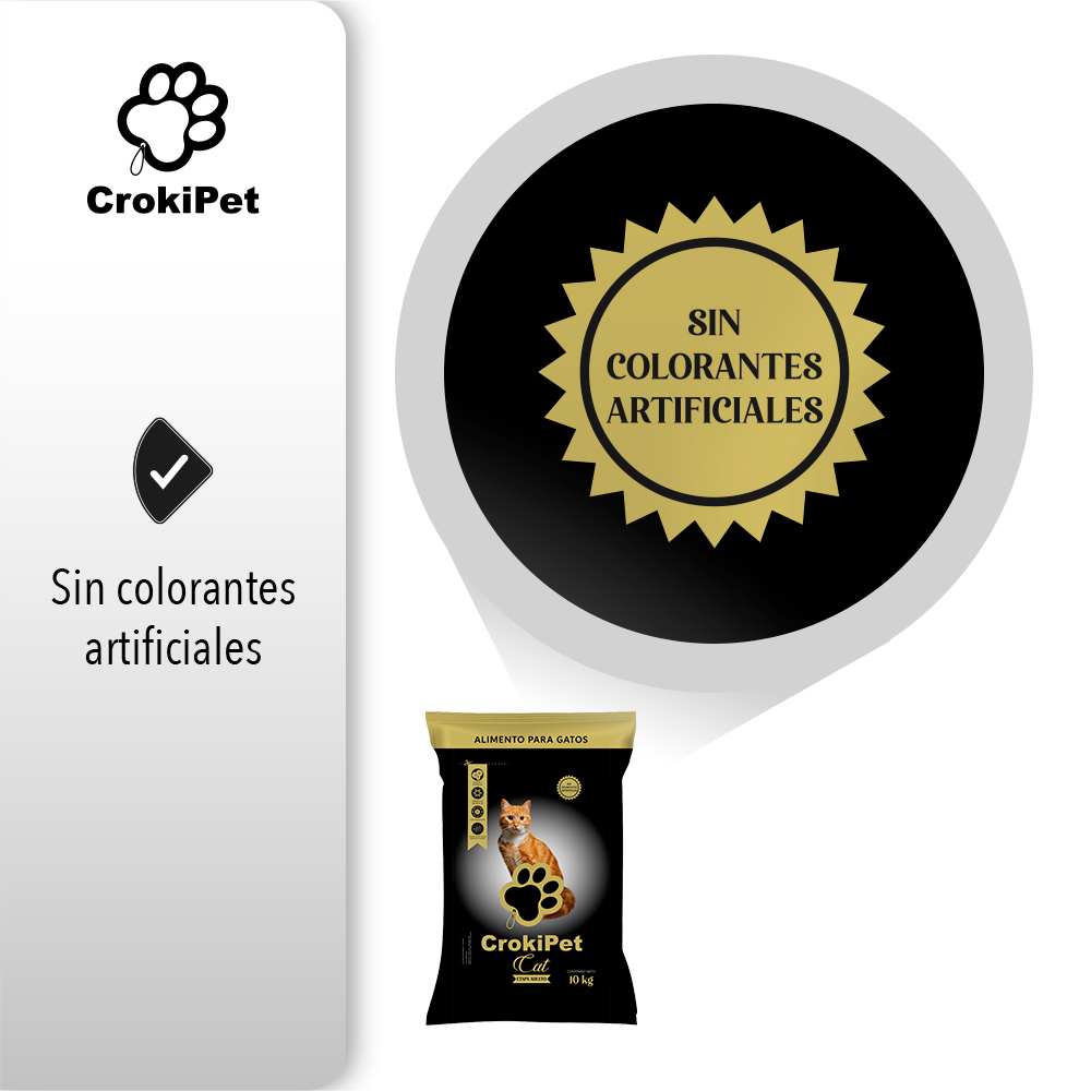 Alimento Para Gato Crokipet 10 Kg