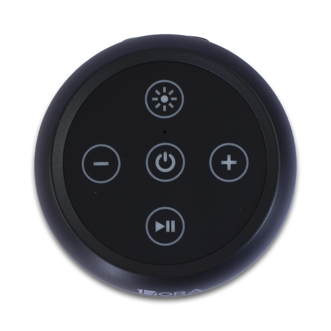 1 Hora Bocina Cilindrica Negra Bluetooth Boc242 10w 