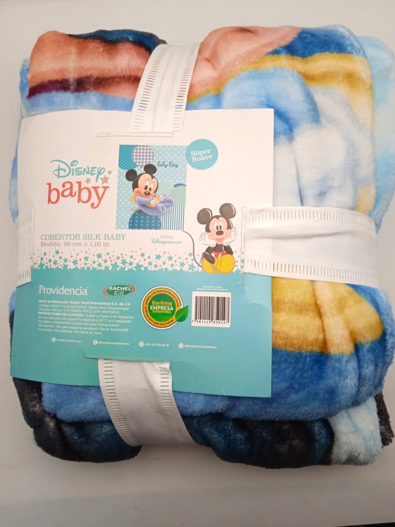 Frazada Super Suave Licencia Disney Baby® Infantil/ Cunero (110 x140cm).