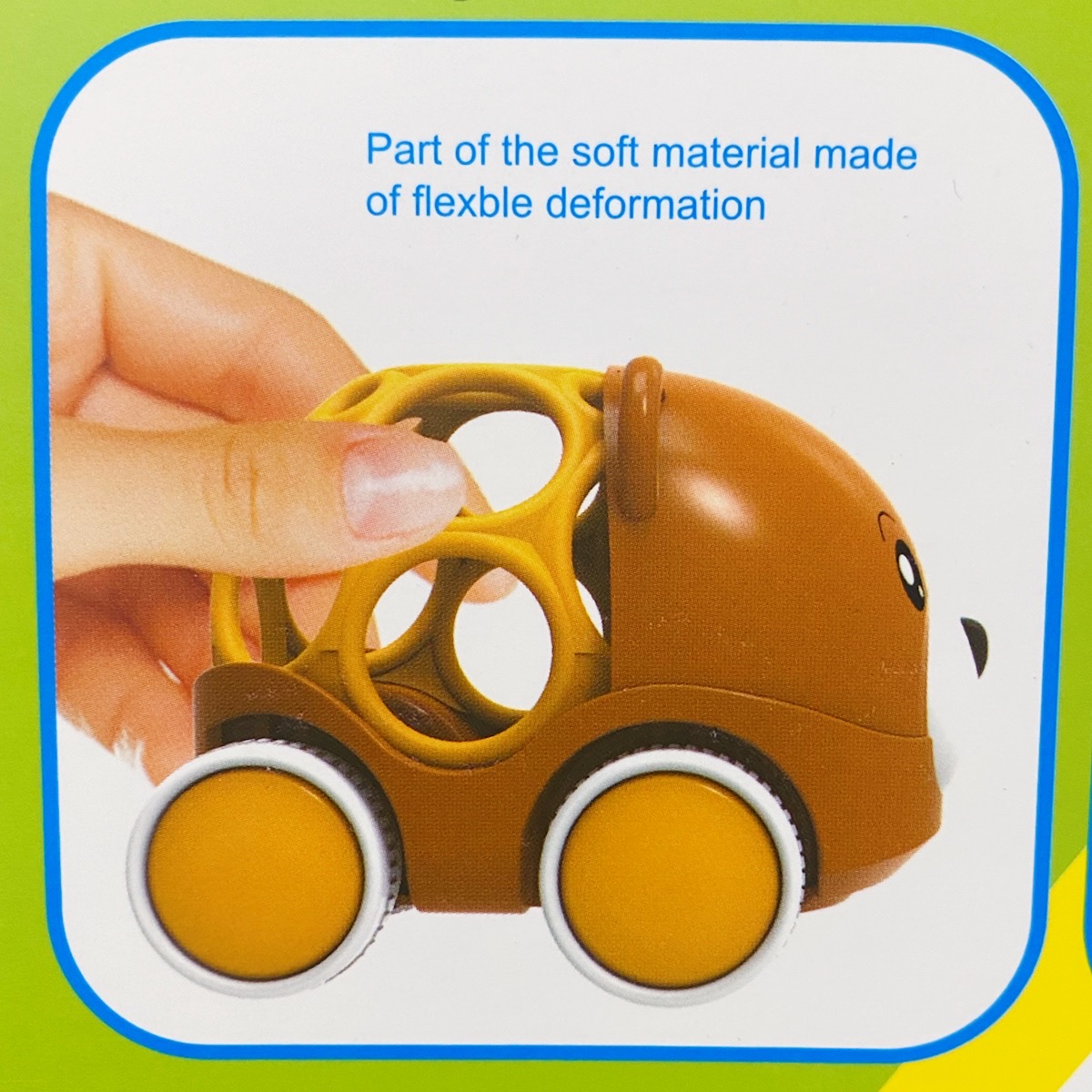 Carrito Sonaja Para Bebes Carro Animalitos Juguete 2en1