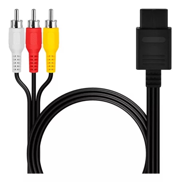 Cable AV Audio y Video para Snes Nes N64 Gamecube - Mercader