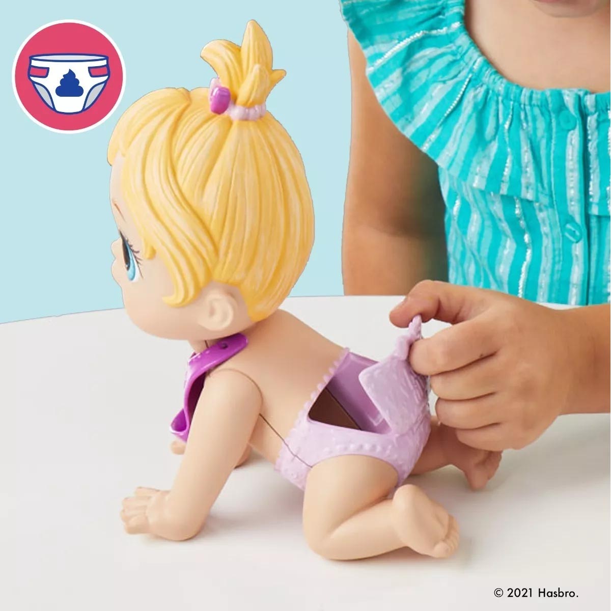 Muñeca Baby Alive Hasbro Lil Snacks 