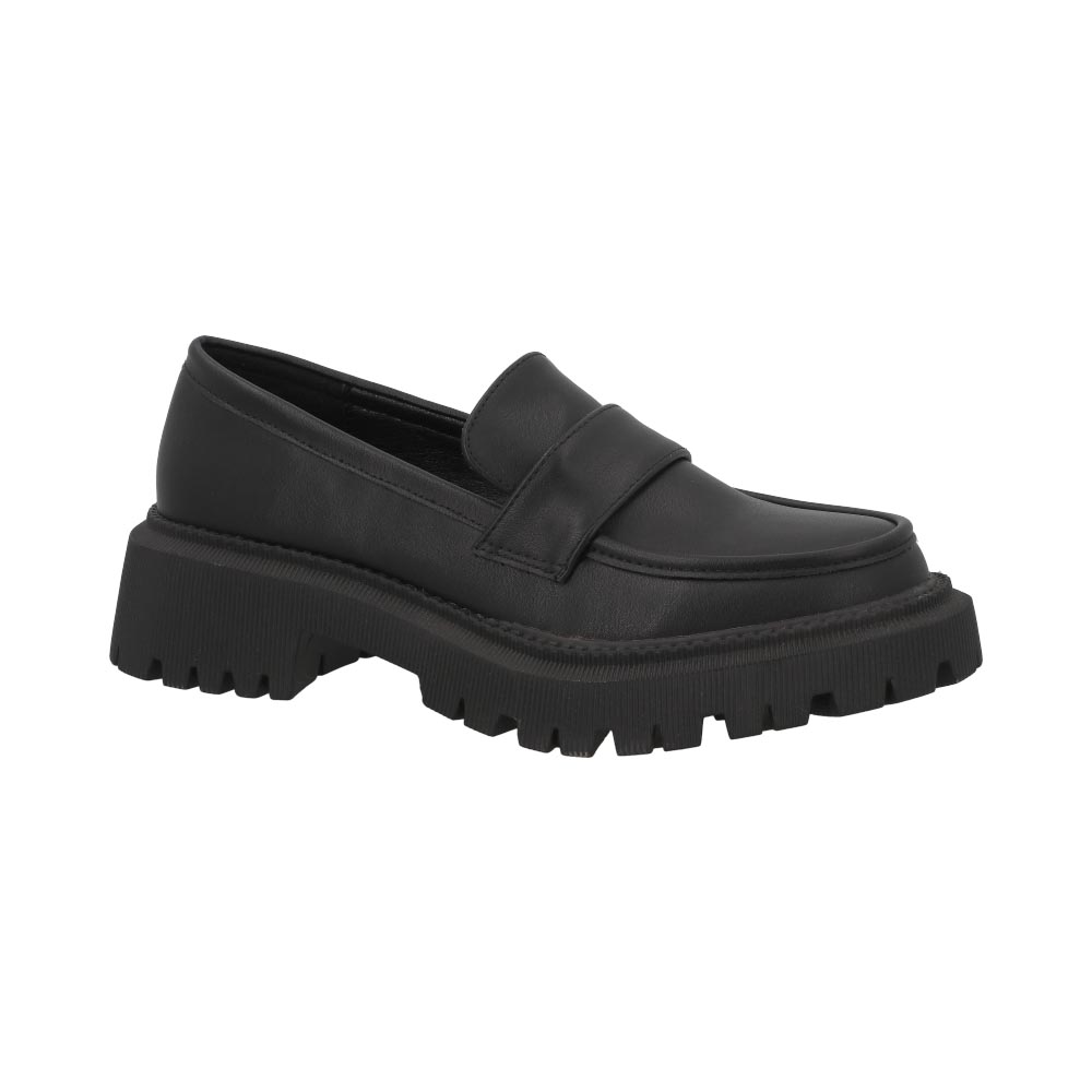 Zapato para Dama Capa de Ozono 614102 Tacon Cuadrado Color Negro Talla 23 a 27 