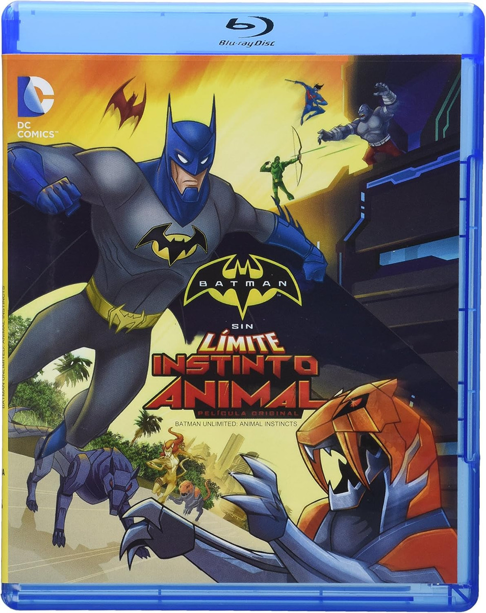 Batman Instinto Animal Unlimited Instincts Pelicula Blu-ray