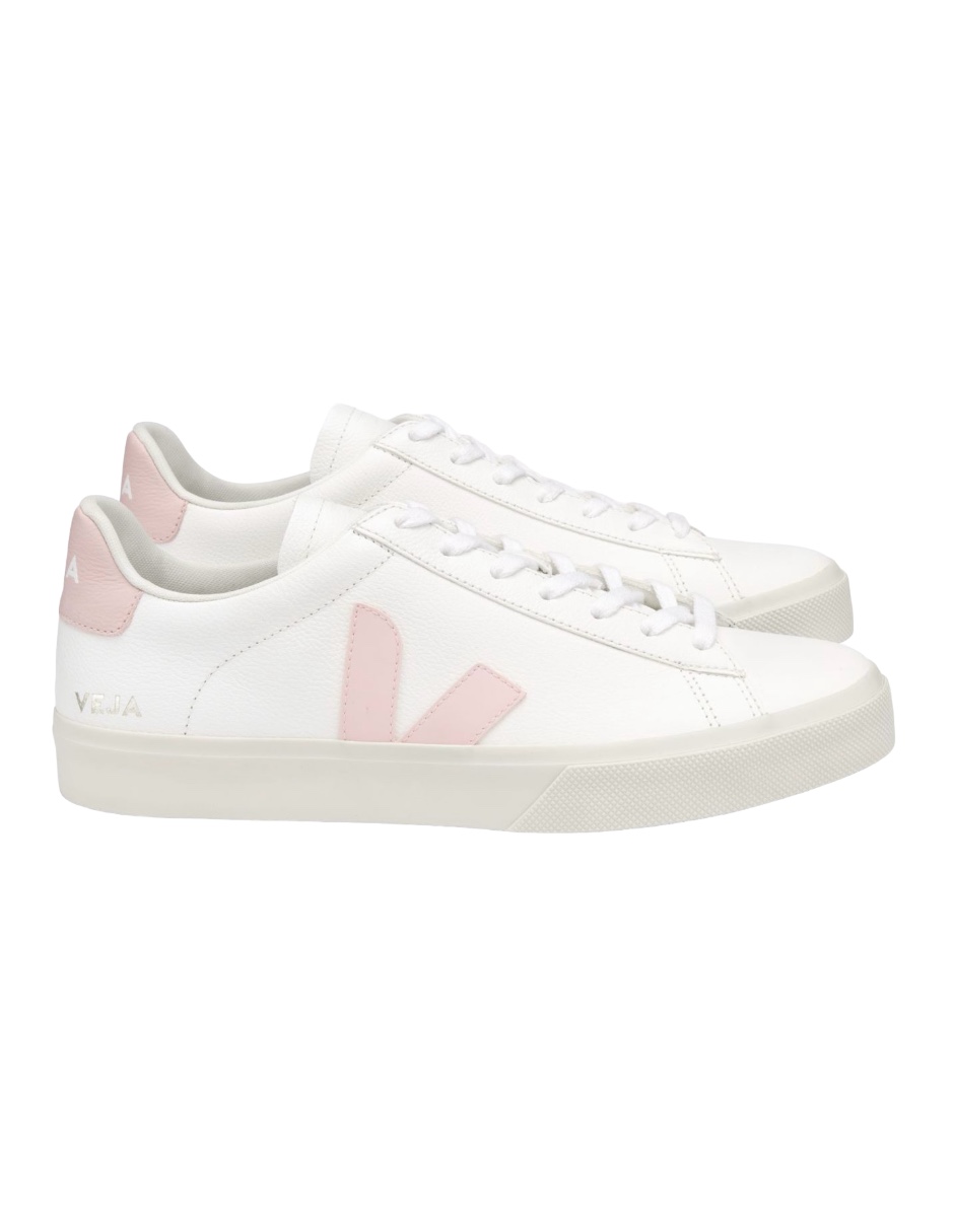 Tenis VEJA de campo para mujer logo Rosa talla 25