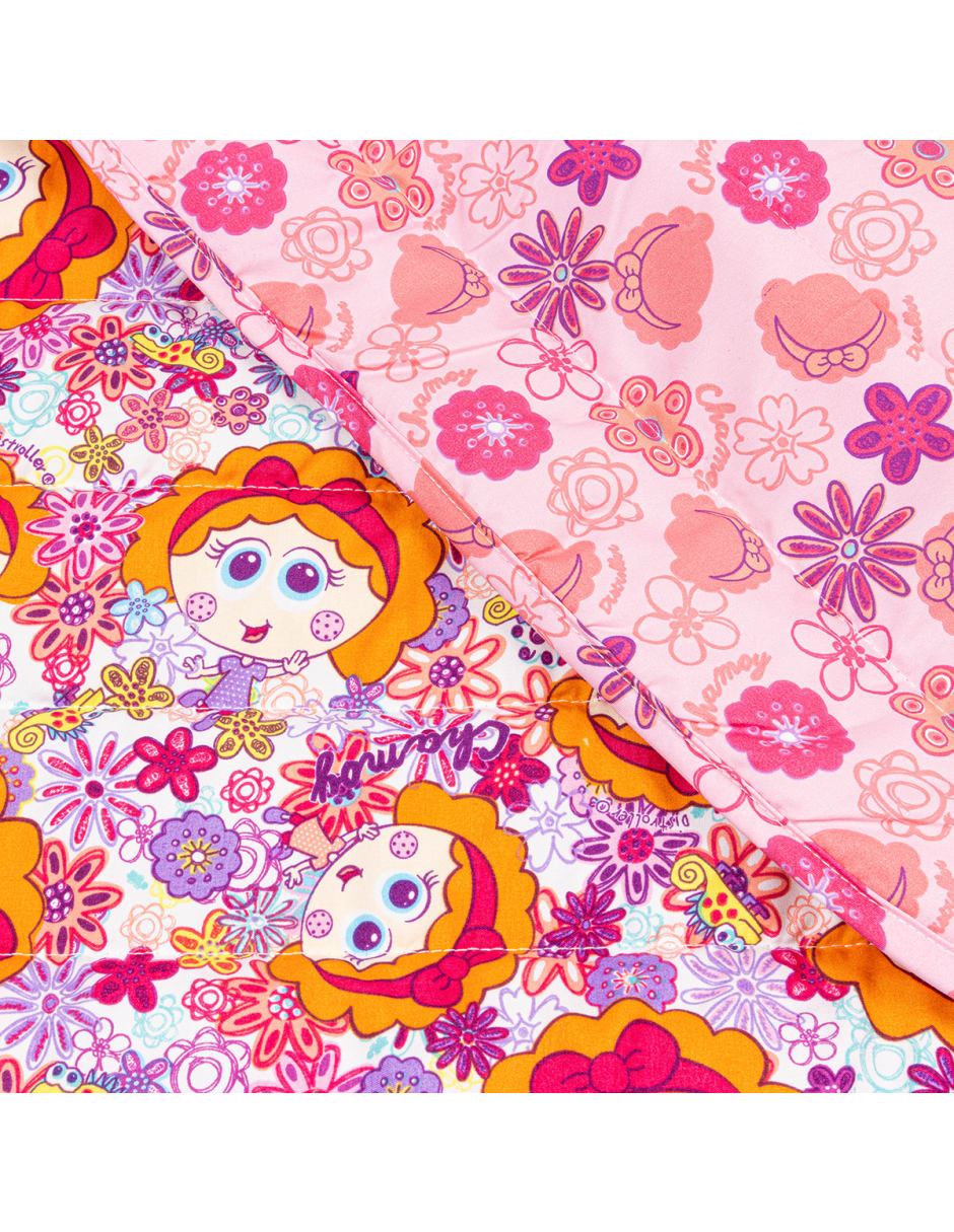 Colcha Matrimonial Chamoy Flower , Distroller
