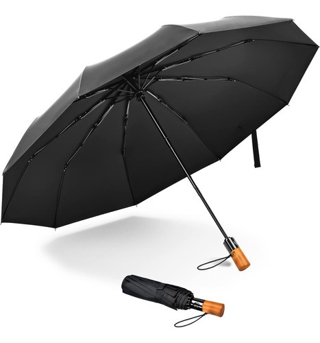 Paraguas Sombrilla Grande Plegable para Hombre