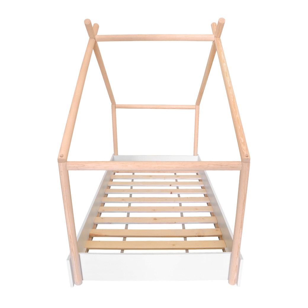 Cama estilo Montessori para niños pequeños y niñas pequeñas
