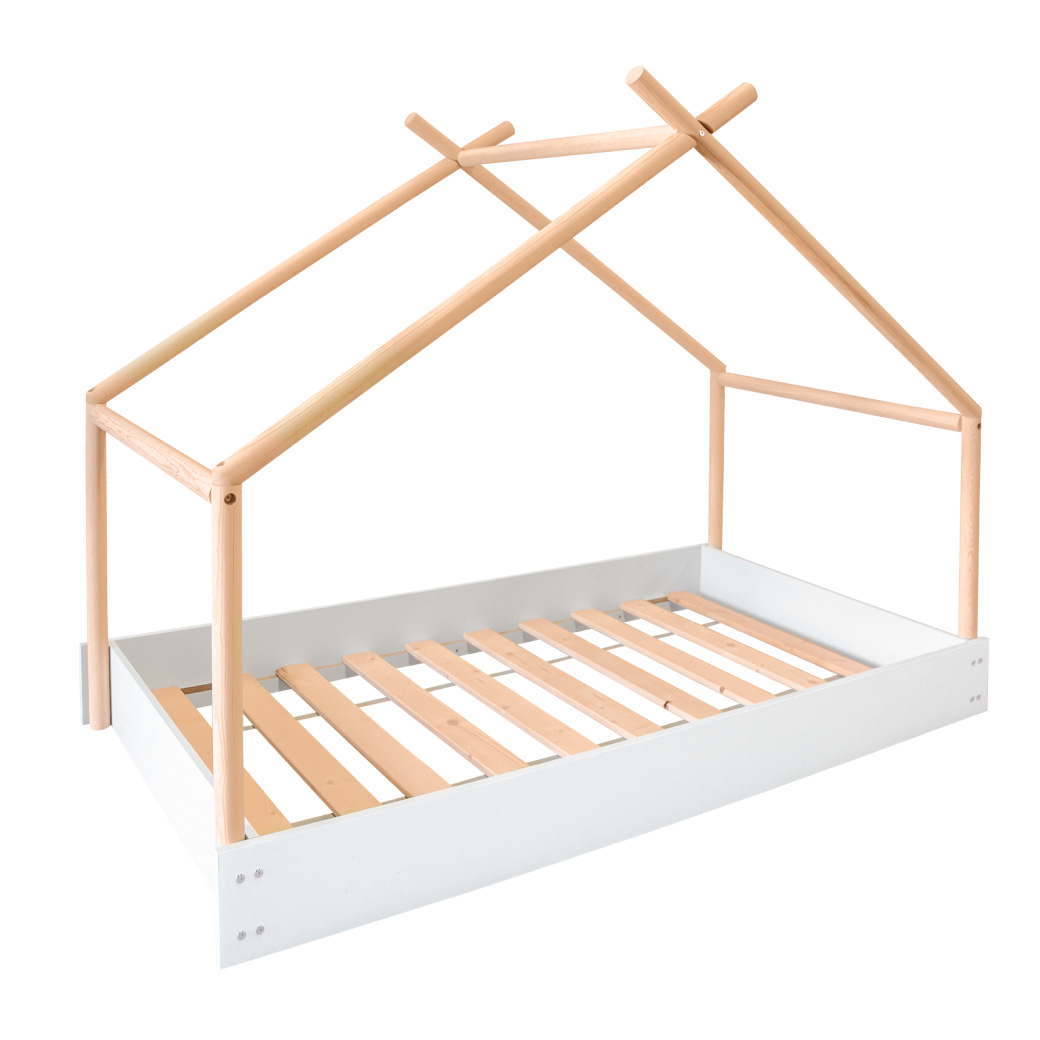 Cama estilo Montessori para niños pequeños y niñas pequeñas