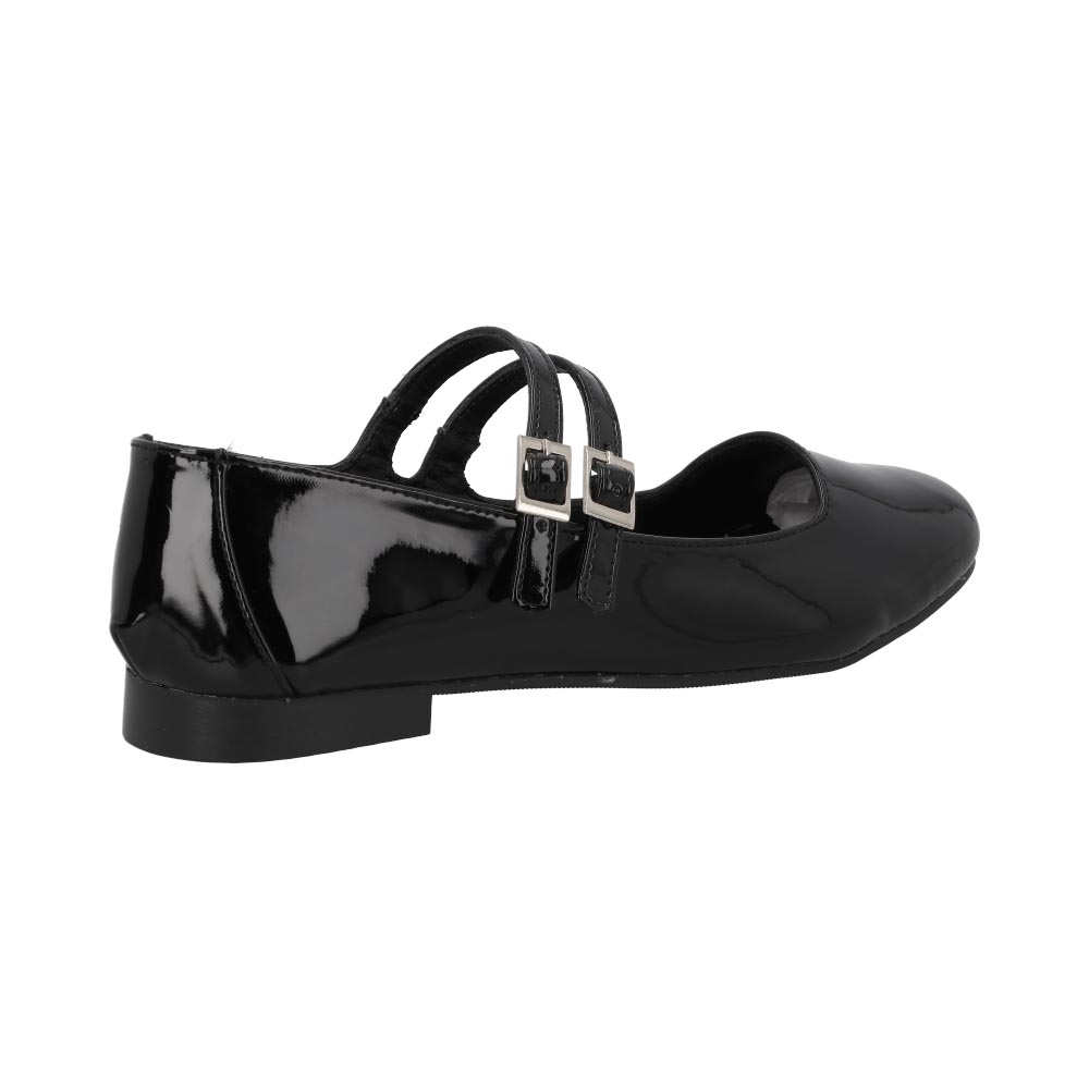 Zapato Para Mujer Cosmo Paris By Bese 901 Color Negro Charol Balerina ...