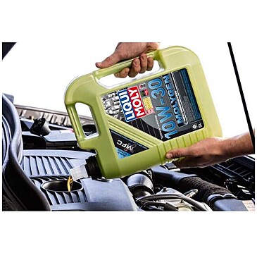 Kit de afinación Liqui Moly, Molygen New Gene­ra­tion, 10W-30, Sintético, 5L, + Microfibra de Regalo