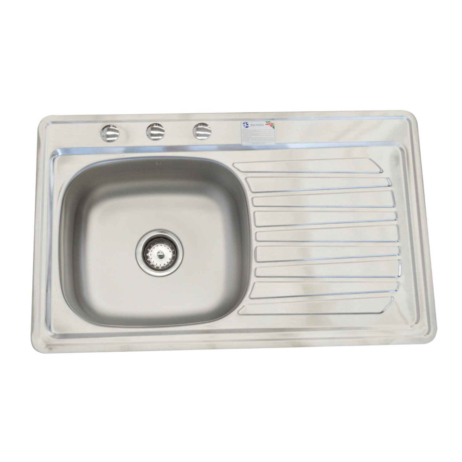 Fregadero Cocina Empotrar 1 Tina Eb 101x54x18 C202n Der