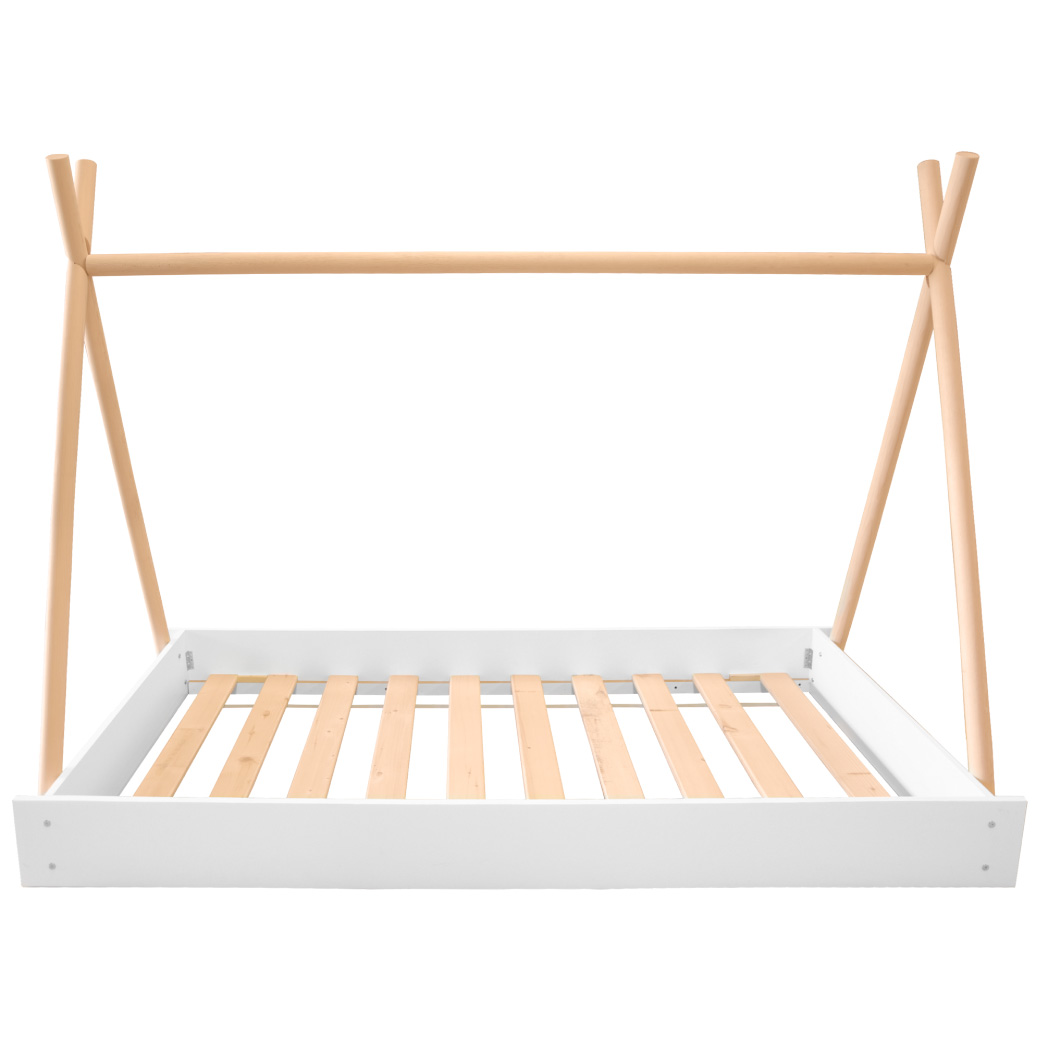 Cama Tipi o Teepee montessori para niños pequeños y niñas pequeñas 